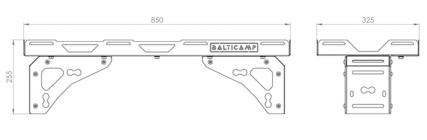 Spare Wheel Carrier Flat