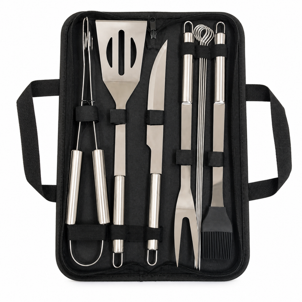 Stainless Steel Grill Set
