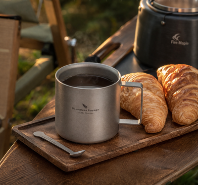 Boundless Voyage Ti3052D — Ultralight Titanium Cup