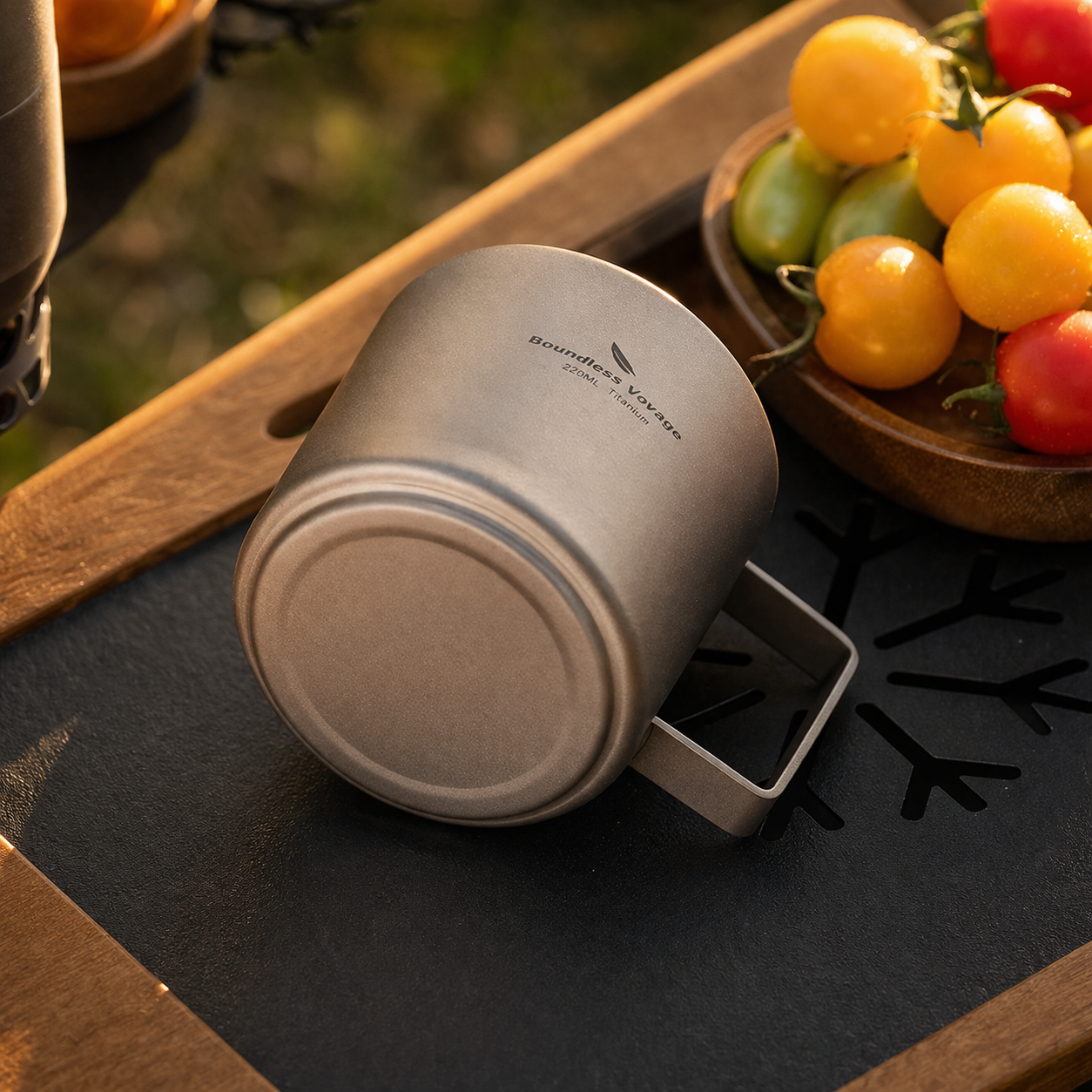 Boundless Voyage Ti3052D — Ultralight Titanium Cup