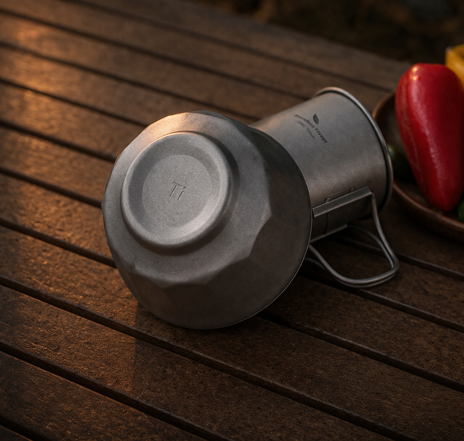 Boundless Voyage Ti1174T — Double-Wall Titanium Bowl