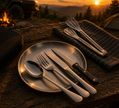 Stainless Steel Camping Cutlery Set