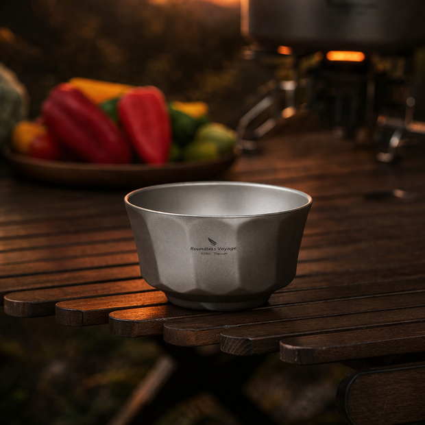 Boundless Voyage Ti1174T — Double-Wall Titanium Bowl