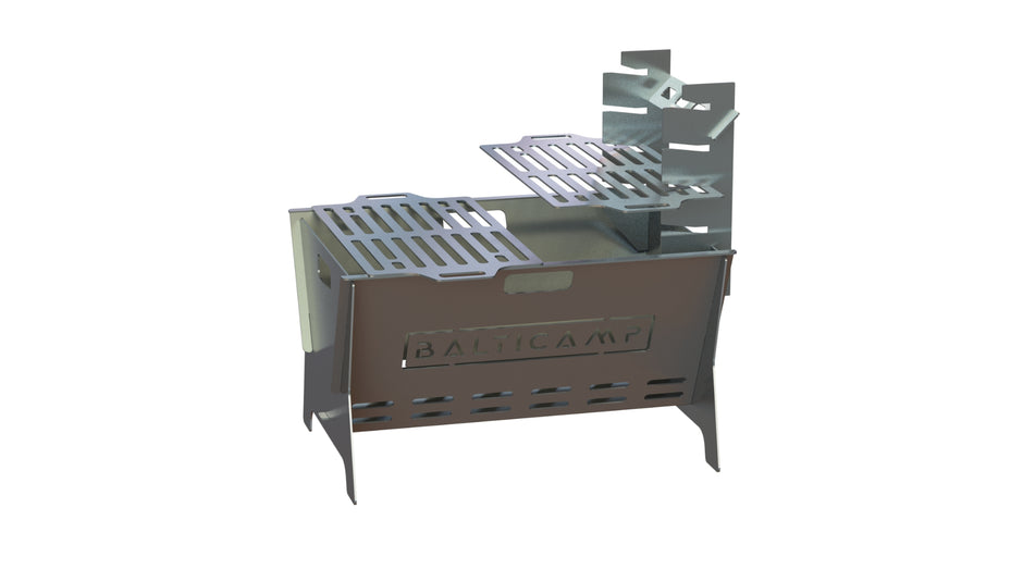 Jimmy Stainless Steel Grill with Cover