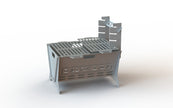 Jimmy Stainless Steel Grill with Cover