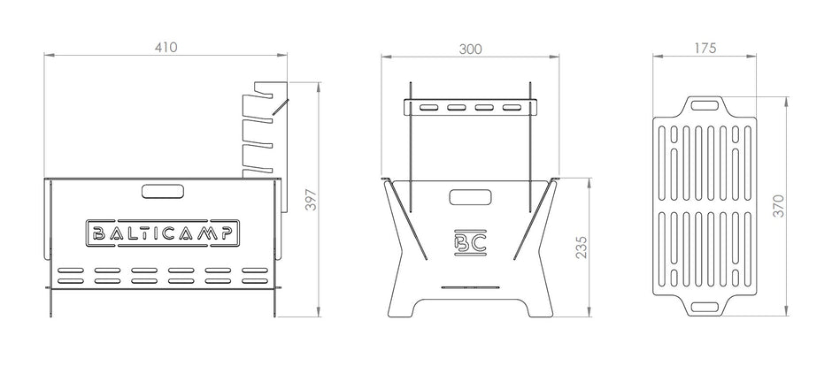 Jimmy Stainless Steel Grill with Cover