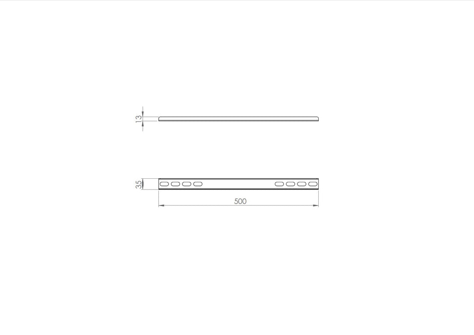 Mounting Rail Type C Profile