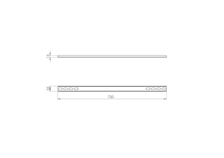 Mounting Rail Type C Profile