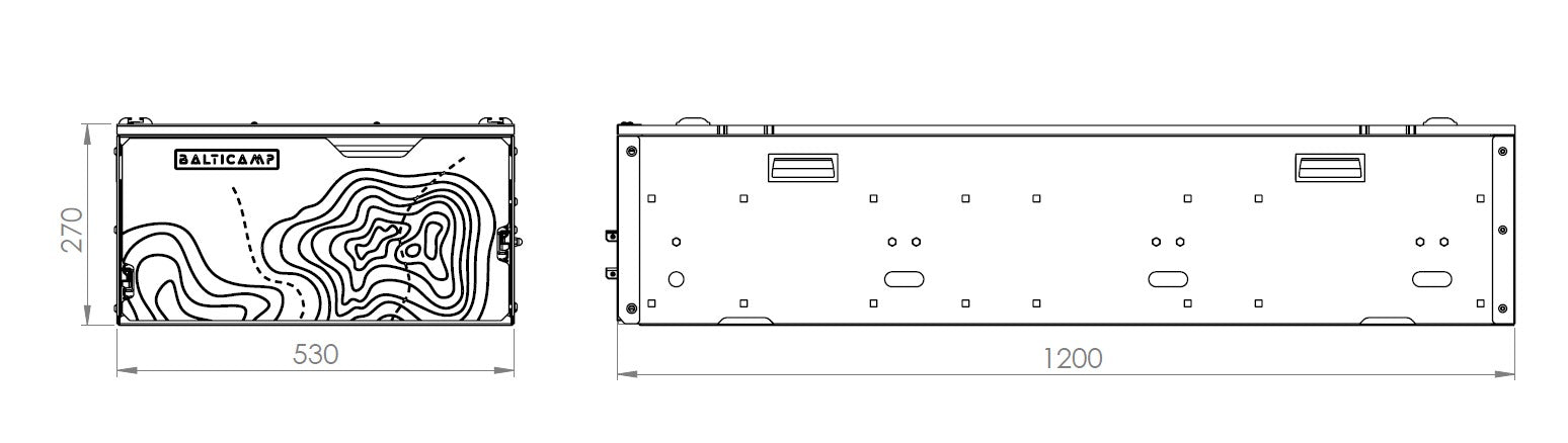 UNI-TRUCK PRO | Body 1200 mm