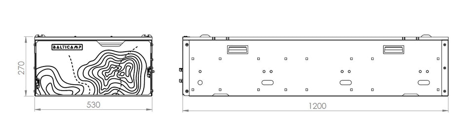 UNI-TRUCK PRO | Body 1200 mm