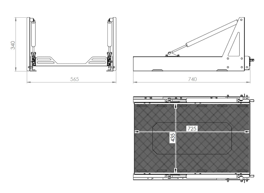 Tilting Fridge Slide